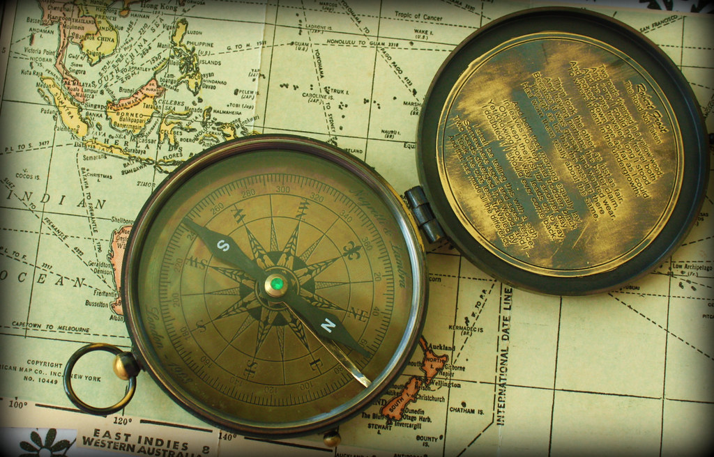 Vintage compass