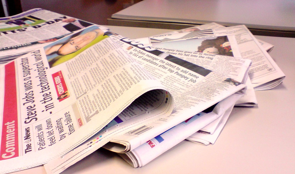 Newspaper printing