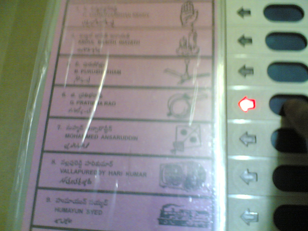 Voting ballot